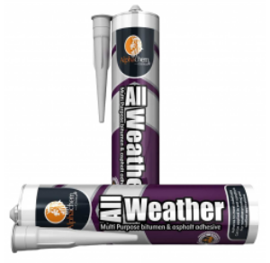 ALPHA CHEM ALL WEATHER ADHESIVE SEALANT BLACK CLEAR WHITE